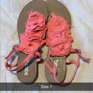 Bingo floral bud sandals